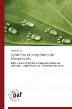 Synthese Et Proprietes de Biosorbants af Ely-A