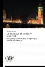Politique Chez Henry Sidgwick af Geninet-H