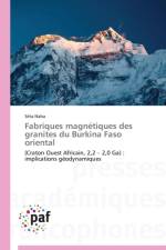 Fabriques Magnetiques Des Granites Du Burkina Faso Oriental af Naba-S