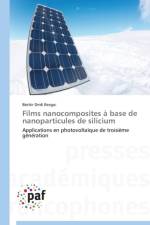 Films Nanocomposites A Base de Nanoparticules de Silicium af Rezgui-B
