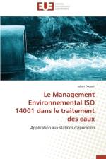 Le Management Environnemental ISO 14001 Dans Le Traitement Des Eaux af Poquet-J