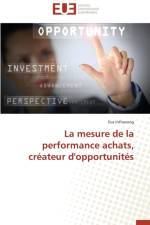 Mesure de la Performance Achats, Cr ateur d'Opportunit s af Inthavong-E