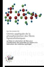 Chimie Appliquee de la Phosphorylation Des Fibres Lignocellulosiques af Yalli-G