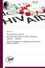 Prevalence de la Primoresistance Vih A Reims (2001 - 2005) af Talbi-N