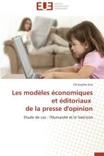 Les Mod les conomiques Et ditoriaux de la Presse d'Opinion af Zoia-C