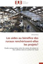 Les Aides Au B n fice Des Ruraux Rench rissent-Elles Les Projets? af Fleury-J