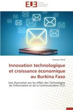Innovation Technologique Et Croissance conomique Au Burkina Faso af Traore-I