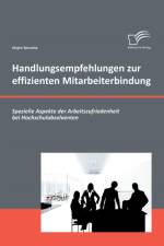 Handlungsempfehlungen zur effizienten Mitarbeiterbindung af Jurgen Spruzina