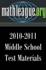 Middle School Test Materials 2010-2011 af Tim Sanders