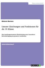 Lineare Gleichungen und Funktionen fur die 10. Klasse af Melanie Mertens