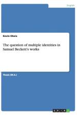 The question of multiple identities in Samuel Beckett's works af Kevin Oheix