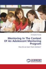 Mentoring In The Context Of An Adolescent Mentoring Program af Christopher Konrad