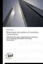 Rheologie Des Pates Et Mortiers Cimentaires af Bouras-R
