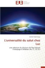 L'Universalit Du Salut Chez Luc af Enogo-A