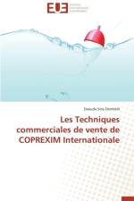 Les Techniques Commerciales de Vente de Coprexim Internationale af Dembele-D
