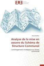 Analyse de la Mise En Oeuvre Du Sch ma de Structure Communal af Blaffart-M