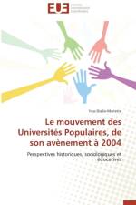 Le Mouvement Des Universit s Populaires, de Son Av nement 2004 af Diallo-Mariette-Y