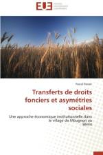 Transferts de Droits Fonciers Et Asym tries Sociales af Rosset-P