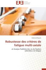 Robustesse Des Crit res de Fatigue Multi-Axiale af M'Laouhi-I