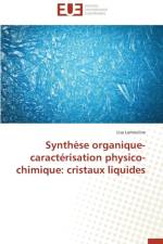 Synth se Organique-Caract risation Physico-Chimique af Lamouline-L
