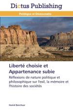 Liberte Choisie Et Appartenance Subie af Benchaar-H
