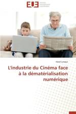 L'Industrie Du Cin ma Face La D mat rialisation Num rique af Laraqui-A