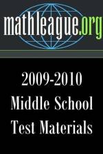 Middle School Test Materials 2009-2010 af Tim Sanders