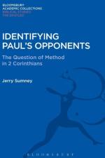 Identifying Paul's Opponents af Jerry L. Sumney