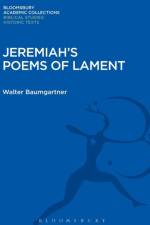 Jeremiah's Poems of Lament af Walter Baumgartner