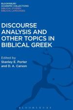 Discourse Analysis and Other Topics in Biblical Greek