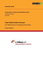 Total Vehicle Sales Forecast af Alexander Hardt