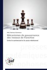 Mecanismes de Gouvernance Des Reseaux de Franchise af Kammoun-H