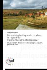 Diversite Genetique Du Riz Dans La Region de Vakinankaratra, Madagascar af Radanielina-T