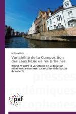 Variabilite de la Composition Des Eaux Residuaires Urbaines af Dinh-L