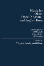 Music for Oboe, Oboe D'Amore, and English Horn af Virginia S. Gifford