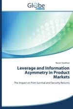 Leverage and Information Asymmetry in Product Markets af Siyahhan Baran