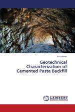 Geotechnical Characterization of Cemented Paste Backfill af Yilmaz Erol