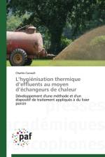 L Hygienisation Thermique D Effluents Au Moyen D Echangeurs de Chaleur af Cunault-C