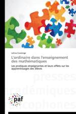 L'Ordinaire Dans l'Enseignement Des Mathematiques af Coulange-L
