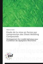 Etude de la Mise En Forme Par Compression Des Sheet Molding Compounds af Le Corre-S