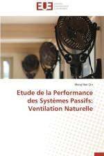 Etude de la Performance Des Syst mes Passifs af Qin-M