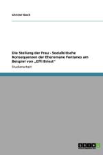 Stellung Der Frau - Sozialkitische Konsequenzen Der Eheromane Fontanes Am Beispiel Von 