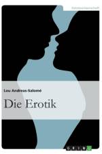 Erotik af Lou Andreas-Salome