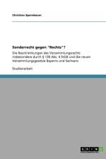 Sonderrecht Gegen Rechts? af Christian Spernbauer