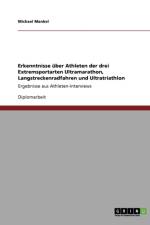 Erkenntnisse ber Athleten Der Drei Extremsportarten Ultramarathon, Langstreckenradfahren Und Ultratriathlon af Michael Mankel