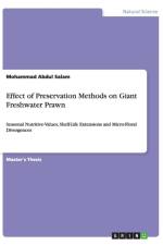 Effect of Preservation Methods on Giant Freshwater Prawn af Mohammad Abdul Salam