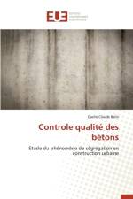 Controle Qualit Des B tons af Ballo-G