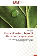 Conception d'Un Dispositif d'Insertion Des Goutteurs af Arbi-A