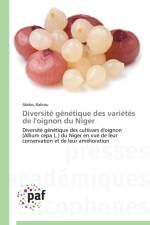 Diversite Genetique Des Varietes de l'Oignon Du Niger af Rabiou-A