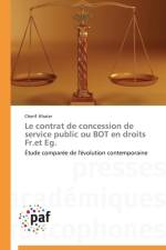 Le contrat de concession de service public ou bot en droits fr.et eg. af Khater-C